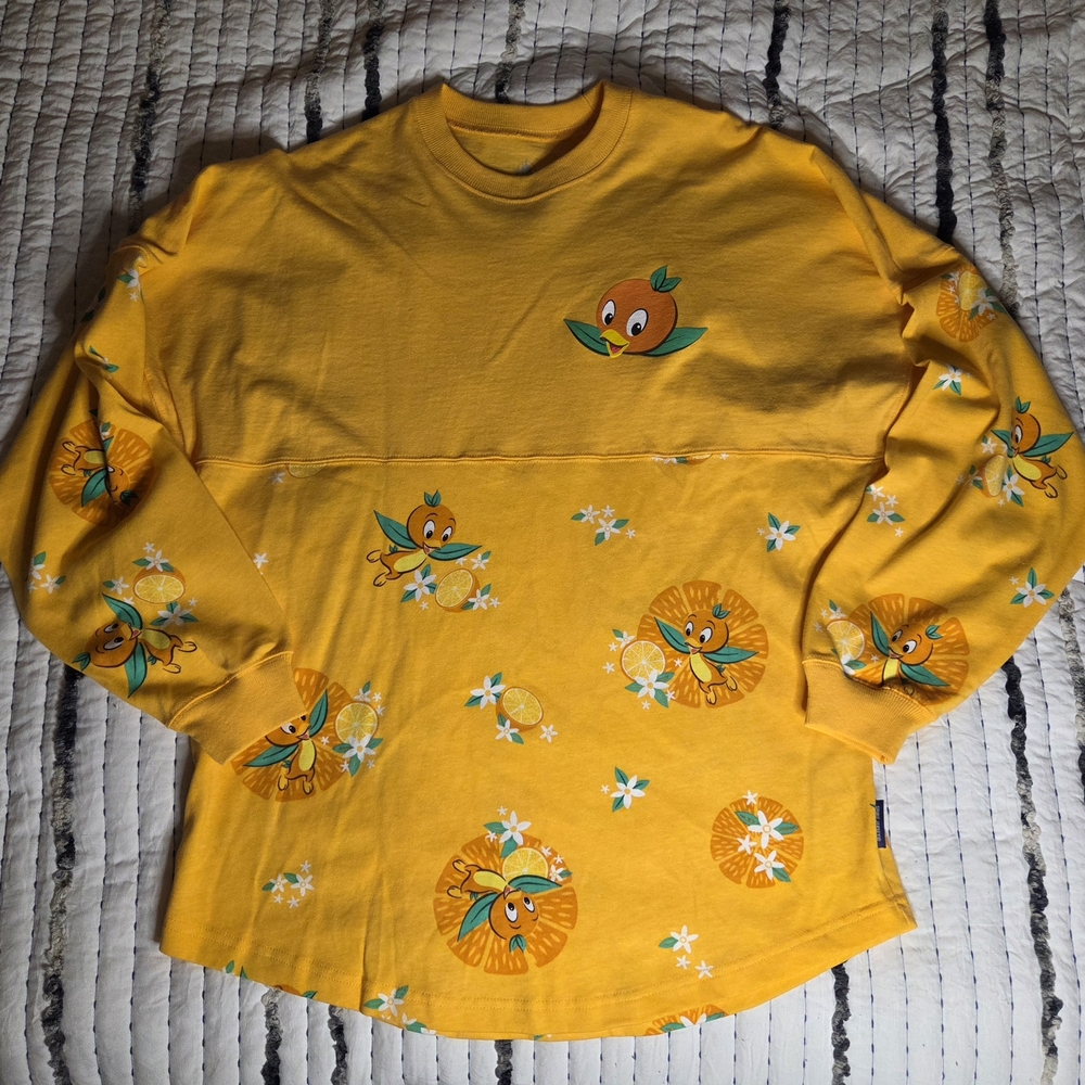 Essentials Yellow Long Sleeve Kids Tee with Cartoon Design